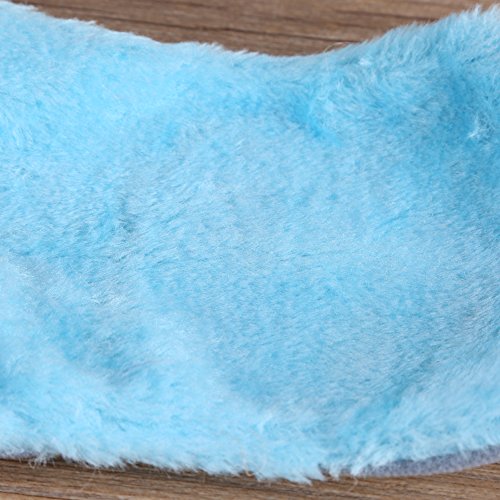Zyyini Pájaro Swing Toy, 3 Colores multifuncionales Mascotas Escalera oscilante Accesorios de Cama Decoración Colgante para Mascotas pequeñas Aves(Azul)