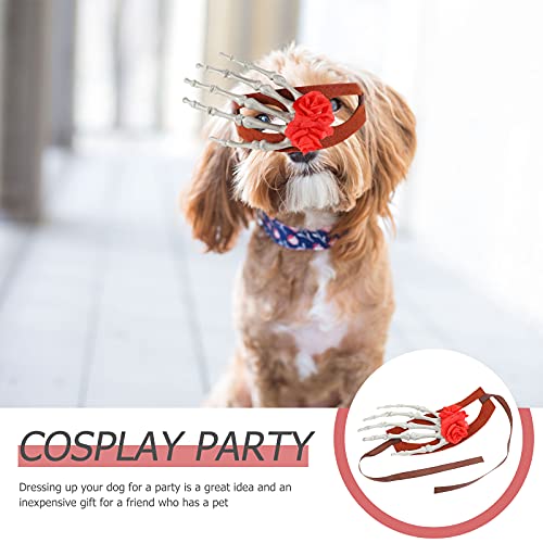 1 unid Halloween Party Pet TEADDRESS Creativo Sombrero DE METRAS Halloween Suministros para Mascotas Decoración de Mascotas de Halloween