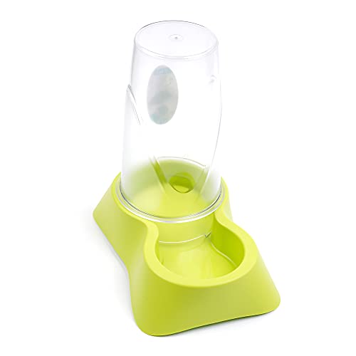 2 in 1 Comedero y Bebedero Automático para Gatos y Perros Dispensador de Agua Gato Pequeño Comedero de Perros Gatos (0.65L)