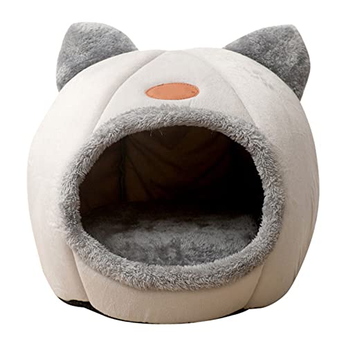 Accesorios para Cama de Perro, Productos Cerrados para Mantener el Calor, Productos para Mascotas Nesk, caseta cómoda extraíble, Lavable, Animales pequeños, casa para Gatos Chihuahua,36*36*36cm