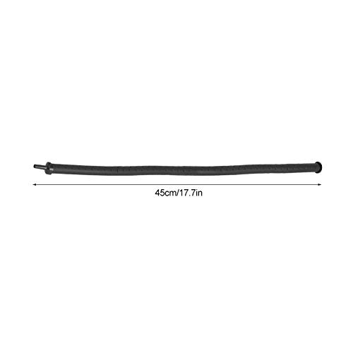 Acuario Barra de burbujas de aire de plástico flexible pared difusor de aire tanque de peces piedra de liberación de burbujas de oxígeno difusor de barra (45 cm)
