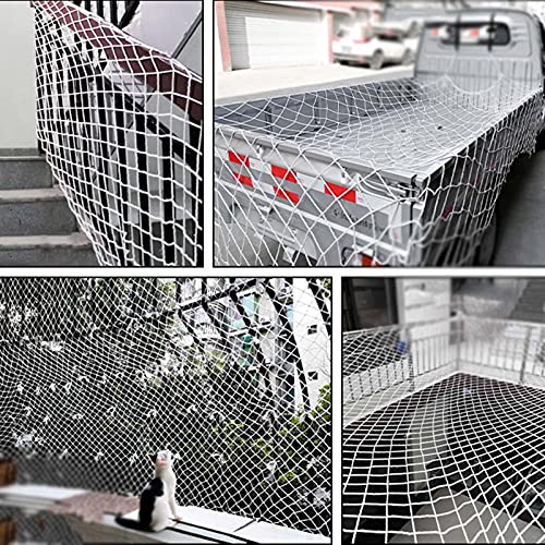 ALG Red Seguridad Infantil Durable Protección Barandilla Adecuado para Escaleras Interiores Cunas Balcones Color : 10cm Mesh, Size : 2x8m(6.6x26.2ft)