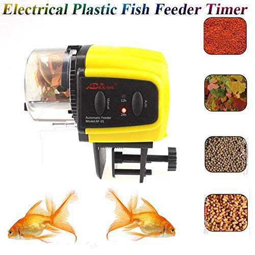 Alimentador Automático de Alimentos para Peces Digital para Acuario Casero Tanque