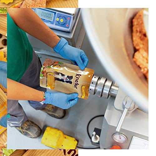 Alimento Natural casero para Perros, húmedo con Carne Fresca y Verduras Frescas - 90% Carne Knatur (12x600gr) (Mix (Pollo) - (Cordero, Pollo))