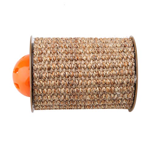 Alinory Poste rascador para Gatos de 8 x 10,3 cm Poste rascador para Gatos, Rodillo rascador para Gatos, Juguete para Gatos para el hogar, Tienda de Mascotas, Interior