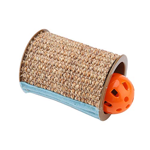 Alinory Poste rascador para Gatos de 8 x 10,3 cm Poste rascador para Gatos, Rodillo rascador para Gatos, Juguete para Gatos para el hogar, Tienda de Mascotas, Interior