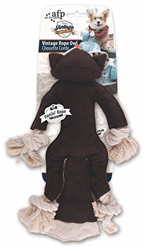 ALL FOR PAWS AFP4805 Juguete con Cuerda Búho Vintage Pet