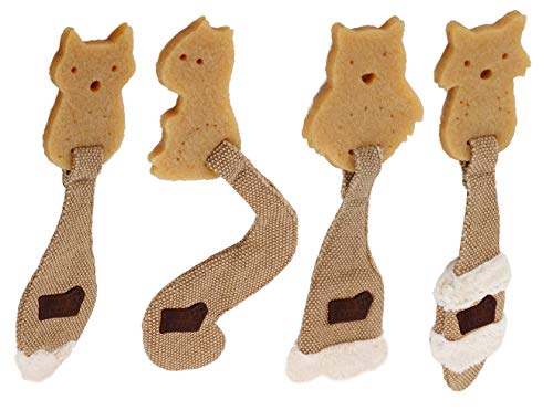 ALL FOR PAWS AFP5552 Juguete para Perros de Caucho Crudo Búho Wild & Nature