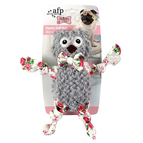 ALL FOR PAWS Peluche para Perros Dainty Búho Shabby Chic