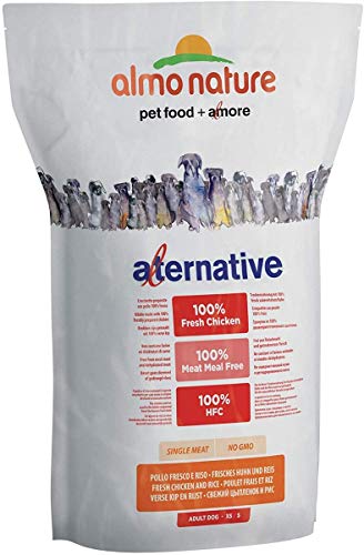 Almo Alternative Perro Talla Extra Pequeño, Pollo y arroz kg.3,75