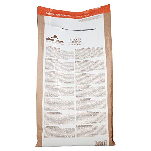 Almo Nature Cat Dry Holistic Adult Pollo y Pavo 12 kg 12000 g