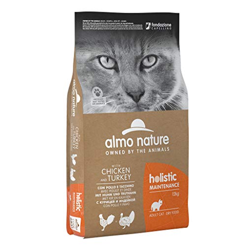 Almo Nature Cat Dry Holistic Adult Pollo y Pavo 12 kg 12000 g