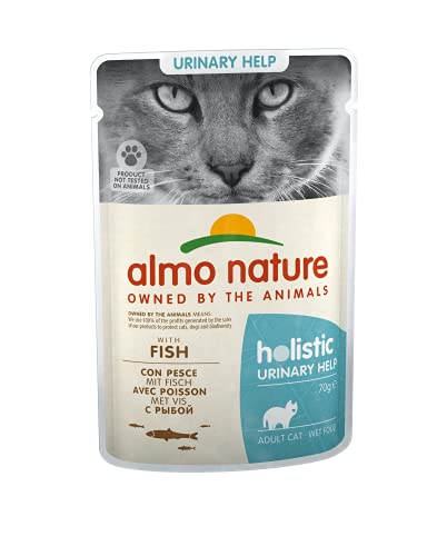almo nature Cat Funcional Bolsa urinario Apoyo con Peces