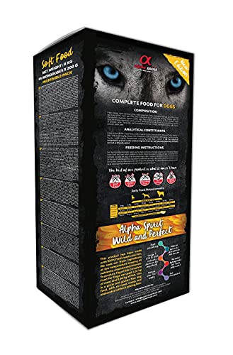 ALPHA 3002209 Spirit Canine Adult Pescado HUMEDO MONODOSIS 9KG, Negro, 9 kg (Paquete de 1), 9000