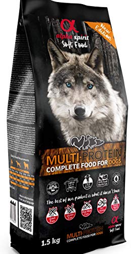 ALPHA SPIRIT Canine MULTIPROTEICO HUMEDO MONODOSIS 1,5KG