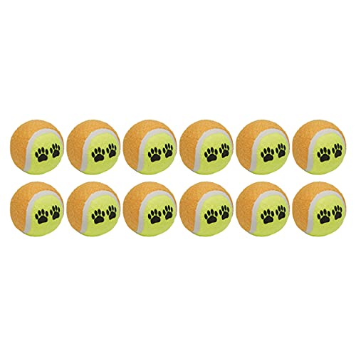 Amazon Basics - Pelota de tenis para mascotas (paquete de 12)