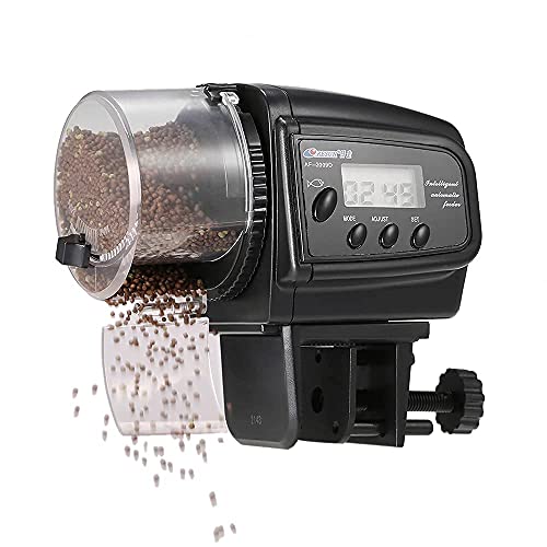 Andoer Alimentador automático de pescado con pantalla LCD para peces de acuario