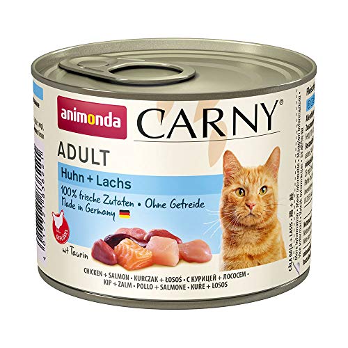 Animonda Carny Adult Huhn & Lachs 200g (Menge: 6 je Bestelleinheit)