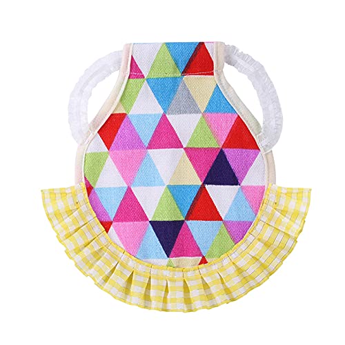Anjetan Pet Adorable Adoorable Alante De Pucho De Pucho Protector De Atrápario Lindo Reusable Adorable Adorable De Adron De La Polla De La Pollo De La Polla De La Polla para Poultry