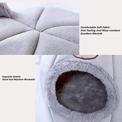 AOOCEEH Cama Gato Invierno Camitas para Gatos Cama para Mascotas Cojin Gato Camas para Gatos Cueva Camas Gato Cojin para Gatos Cama para Perros Grandes Casita Gato Cama para Gato Gatos Cama
