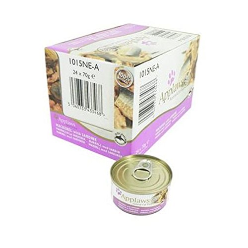 Applaws Cat Lata 70g Caballa y Sardina