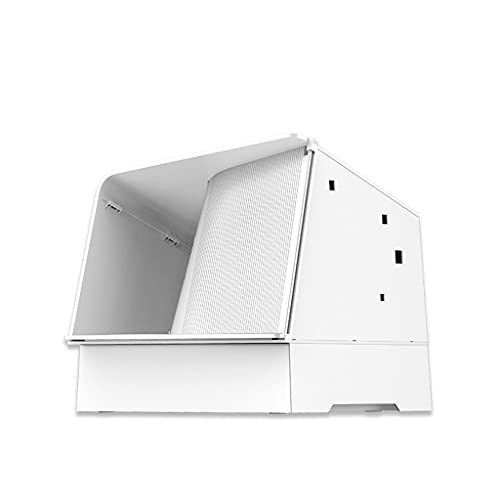Arenero Gatos Chalet Tipo de inducción Tipo de gato inodoro extra grande Caja de basura Splash-Proof Cat Supplies desodorante Adecuado for gatitos y gatos gordos Caja de Arena ​para Gatos