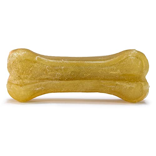 ARQUIVET Hueso prensado Piel de Vacuno - 5 cm (Bolsa 50 uds) - Snacks para Perros - Chuches, golosinas, premios, recompensas, chucherías caninas - Producto Light bajo en Grasas
