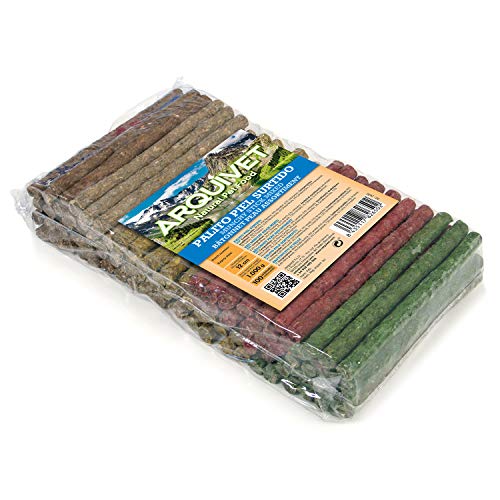 Arquivet Palito Piel Surtido - Snacks de Piel para Perros - 12 cm (Bolsa 100 uds.)