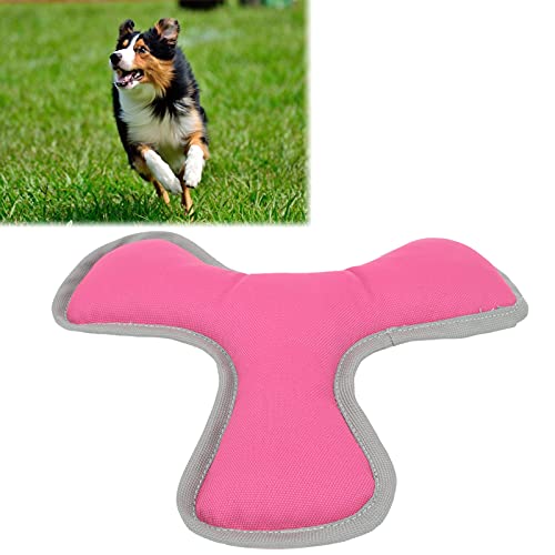 AUNMAS Juguete Interactivo Molar para Perros, Juguete Impermeable para Búsqueda De Perros, Suave Vivo para Los Lagos para Piscinas(Rosado)