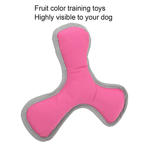 AUNMAS Juguete Interactivo Molar para Perros, Juguete Impermeable para Búsqueda De Perros, Suave Vivo para Los Lagos para Piscinas(Rosado)
