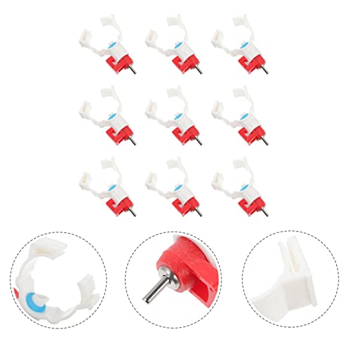 Balacoo 20 UNIDS Agua AUTOMÁTICO Agua Agua Nipple FOMBRIBLE ALIMENTACIÓN AVAGA DE Agua Pollo Pollo DE PULCULO DE PUCHO DE PULQUILENDO para PACTO DE CUALLA DE Pollo
