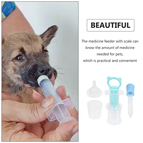 Balacoo Herramienta de Alimentación de Medicina para Gatos Animales Pequeños Alimentador de Leche Pet Jeringa Kit para Gatos Perros Pequeños Animales