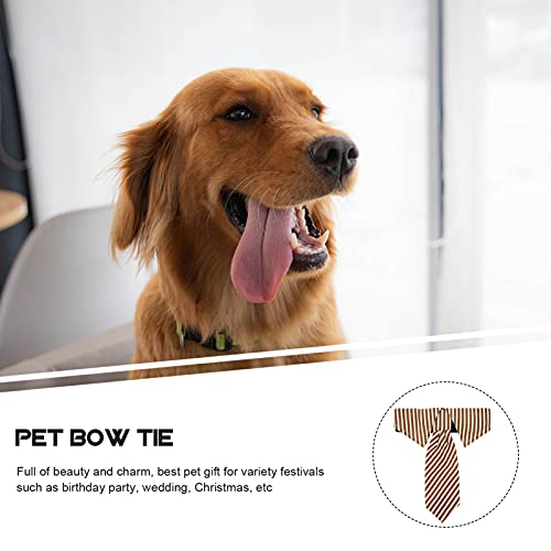Balacoo Pajarita Ajustable para Mascotas Corbata para El Cuello para Mascotas Corbata para Disfraz Lazo para Cachorros Corbatas de Aseo para Perros Pequeños Gatos Cachorritos Accesorios