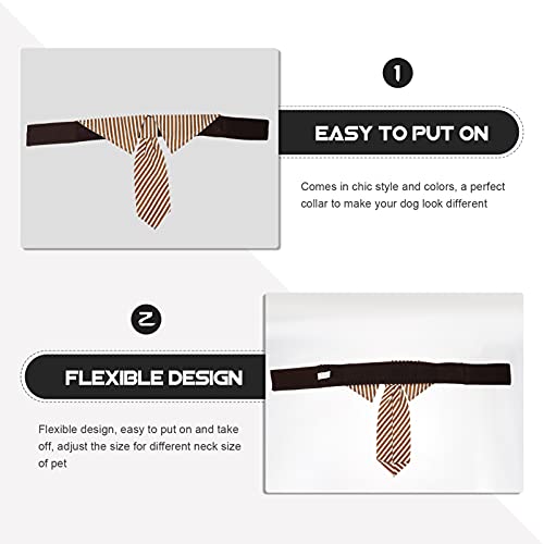 Balacoo Pajarita Ajustable para Mascotas Corbata para El Cuello para Mascotas Corbata para Disfraz Lazo para Cachorros Corbatas de Aseo para Perros Pequeños Gatos Cachorritos Accesorios