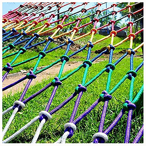 Balcón Protección Red Red de escalada para niños, red para gatos para balcón, valla de malla de seguridad para mascotas duradera, red protectora anticaída para escaleras de venta(Size:1*5m(3*16ft) )