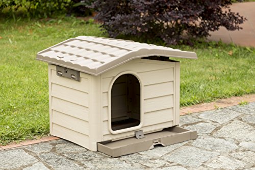 Bama Caseta para Perro, Estilo bungaló