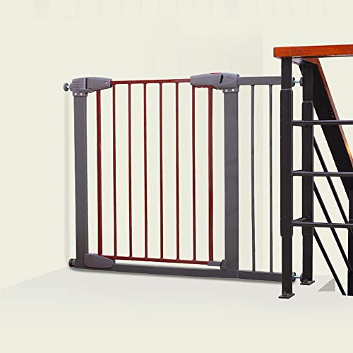 Barrera de Seguridad, Presión Compuerta De Seguridad Fit, Puerta De Metal For Niños, Bebé Y Perro Casero De La Puerta De La Escalera Gates, De Cierre Automático, Fácil De Instalar, Se Adapta A Los Esp