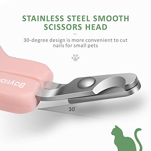 Baytion Cortaúñas para Gatos Cortaúñas para Mascotas para Animales pequeños, Cortaúñas para Gatos Tijeras para Conejillos de Indias, pájaros, Cachorros, Gatitos, jerbos, hámsteres y Conejos