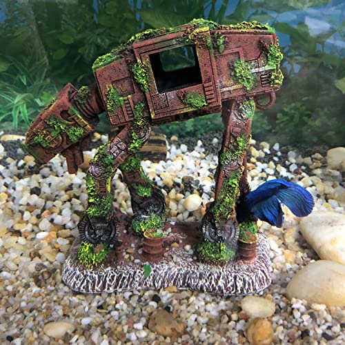 Be Sailed Decoración para acuario, diseño de robot