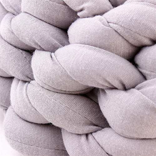 beautyhe Camas para Perros Morder Antideslizante Hecho A Mano Circular Caseta Perro Ligero Suave Cototel Canal Casa para Gatos para Perros Gato PequeñOs Y Medianos Gray,30cm/12in