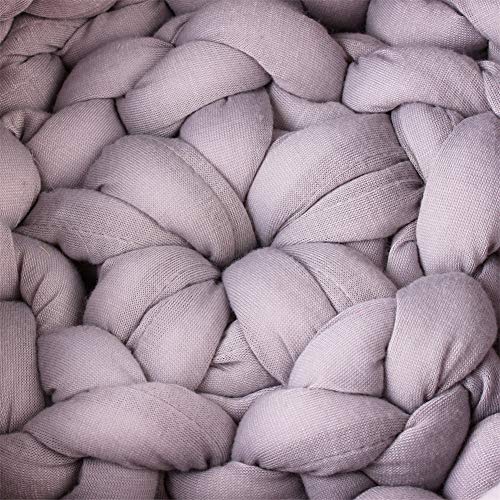 beautyhe Camas para Perros Morder Antideslizante Hecho A Mano Circular Caseta Perro Ligero Suave Cototel Canal Casa para Gatos para Perros Gato PequeñOs Y Medianos Gray,30cm/12in