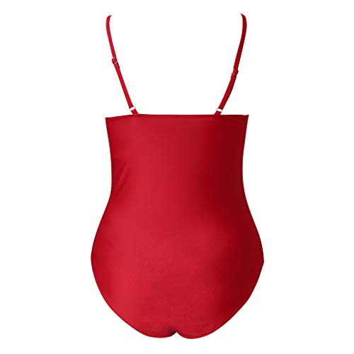 Bikinis Mujer 2020,Sujetador con Relleno Push-up con Volantes y Mujer Embarazada Traje de baño de Maternidad con Volantes de una Pieza