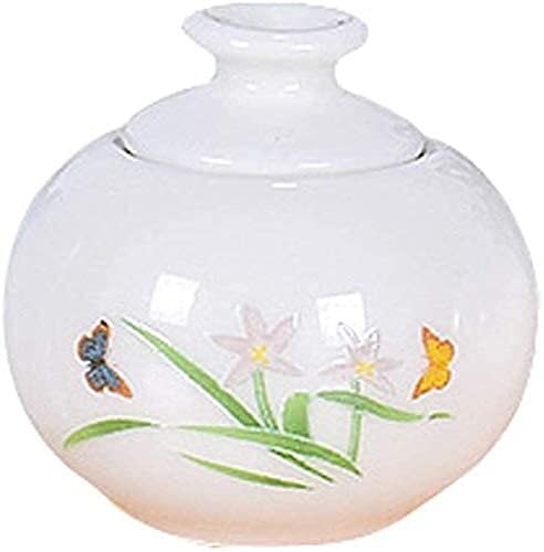 BOCbco Cremation Urns Weewsake Cremation Urns Urns Decorativos para Cenizas Humanas Adulto, Cerámica Hecha a Mano a Prueba de Humedad a Prueba de Humedad Frascos de Cremación de Las Urnas, Urna de Ent