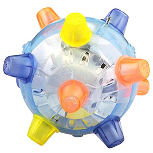 Bola De Activación De Salto Para Perros, Pelota De Mascotas De Música Intermitente, Iluminación Para Rebotar Juguete Para Perros Jugando Corriendo, Juguetes Para Perros Aire Libre Para Exteriores,