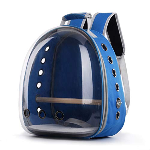 Bolsa de viaje transpirable de 360 ° de viaje para mascotas con cápsula espacial transparente