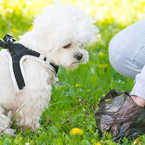 Bolsas caca perro 300bolsas, bolsas para excrementos de perro, pack 20 rollos de 15 bolsas (300 bolsas) para caca de perro, bolsa caca perro negra resistente perros grandes y pequeños (300 bolsas)