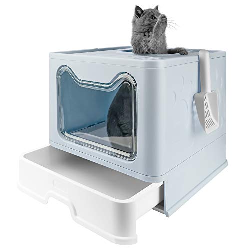 Bolux Caja de arena plegable para gatos
