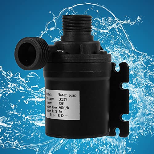 Bomba de circulación de agua caliente de bajo ruido para sistema de circulación de agua de solar de la piscina fuente de energía motor sin cepillo sumergible para acuario