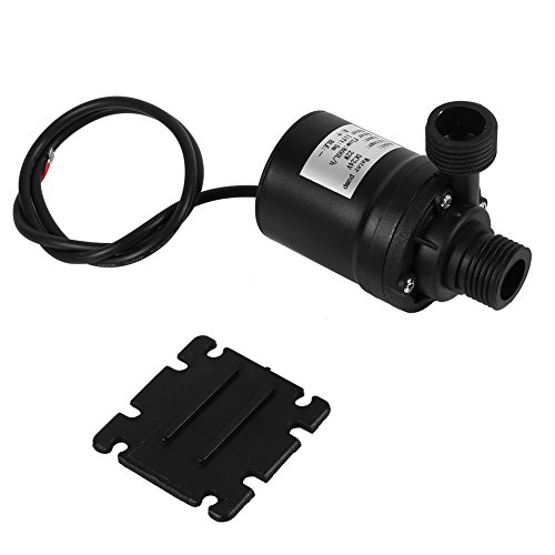 Bomba de circulación de agua caliente de bajo ruido para sistema de circulación de agua de solar de la piscina fuente de energía motor sin cepillo sumergible para acuario