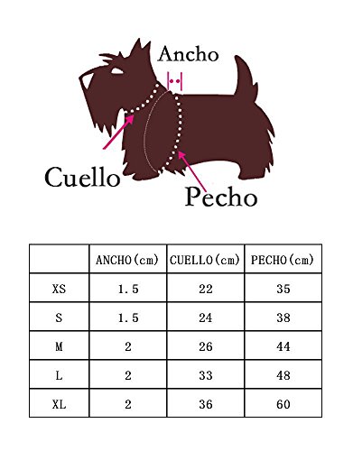 BPS® Arnés para Perros Mascotas Callar para Perros Mascotas 5 Tamaños para Elegir para Perro pequeño Mediano y Grande (Rosado, XS) BPS-3857RO